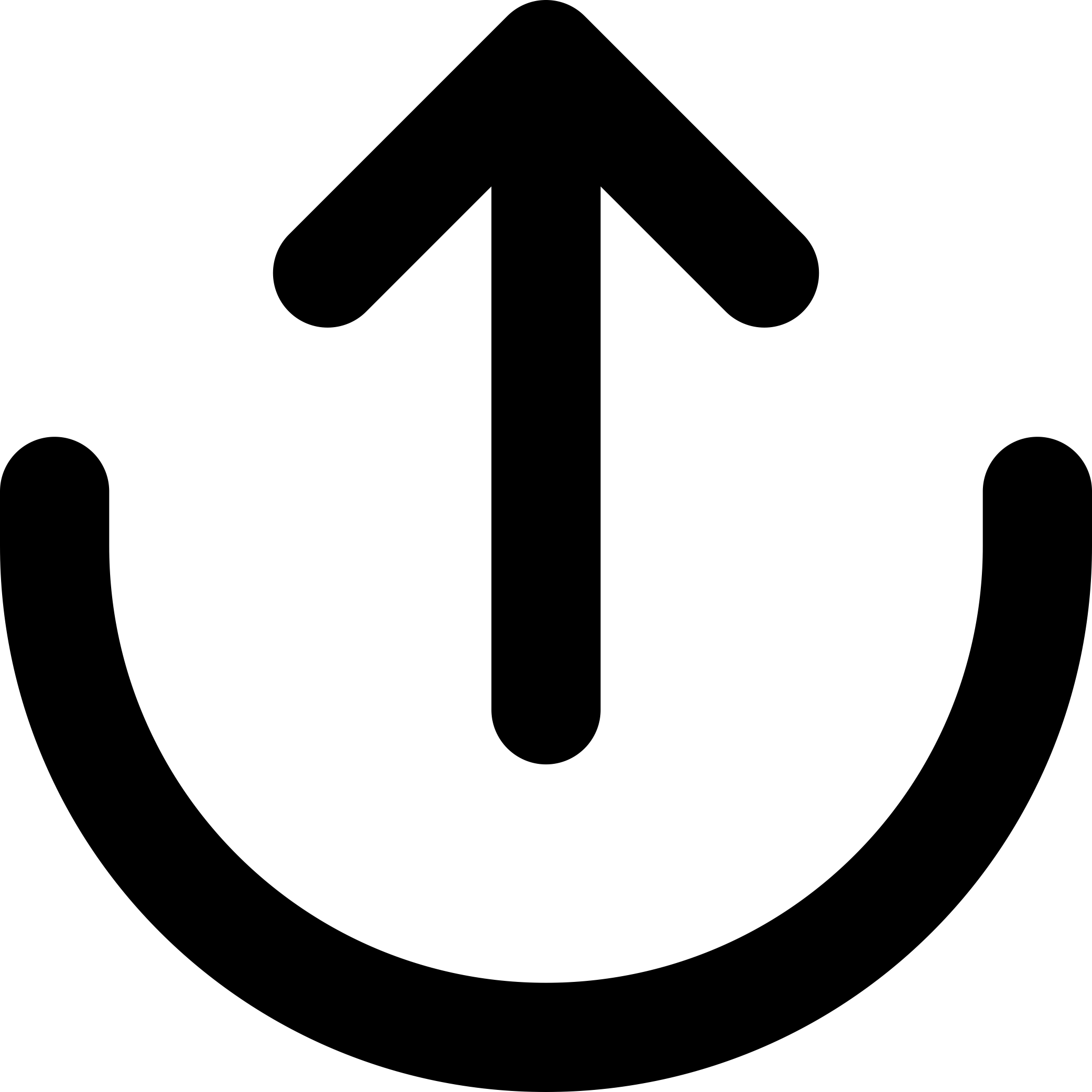 Arrow Up From Arc Icon Svg Vector Free Vectors